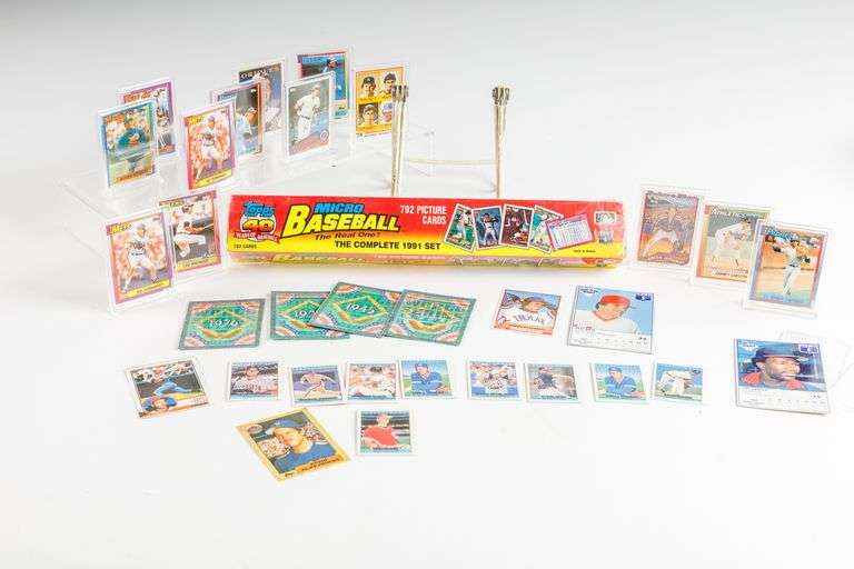 Micro Baseball Cards Grouping