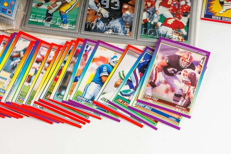 1990's Football Cards- Montana, Sanders, Elway, Aikman and More