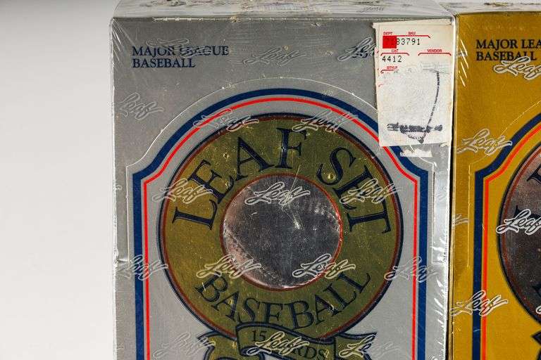 1992 Leaf Baseball Card Sets- Series 1 and 2