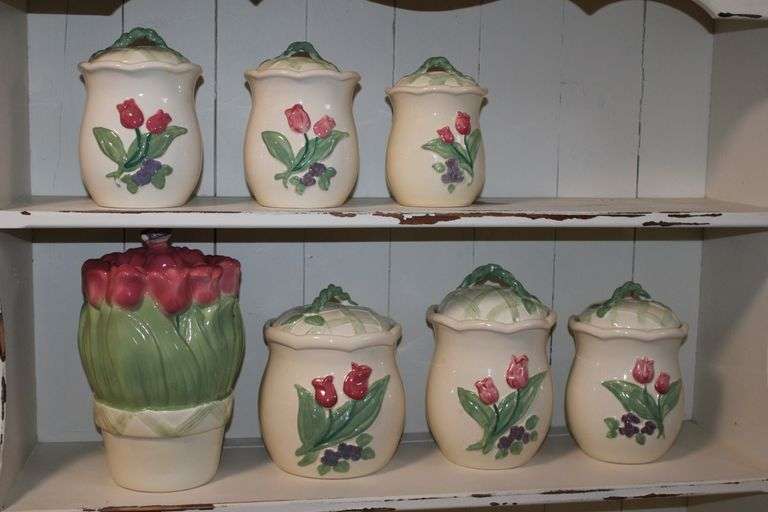 Tulip Canister Set
