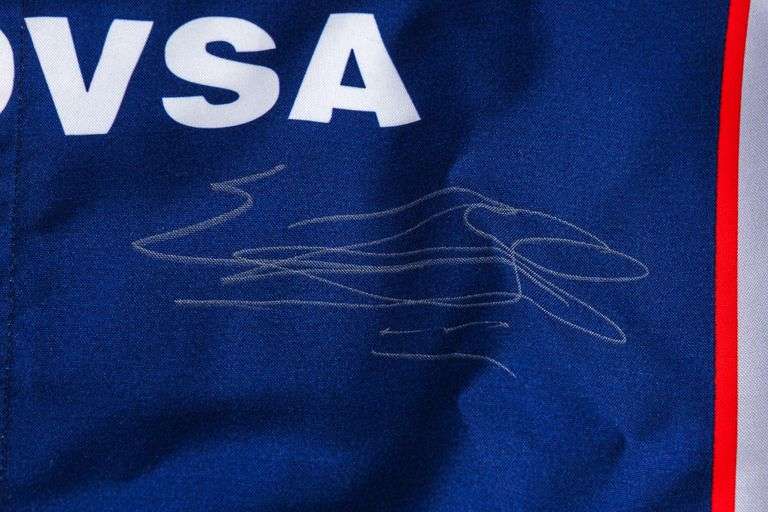 E.J. Viso Professional Race Car Driver Signed Shirt