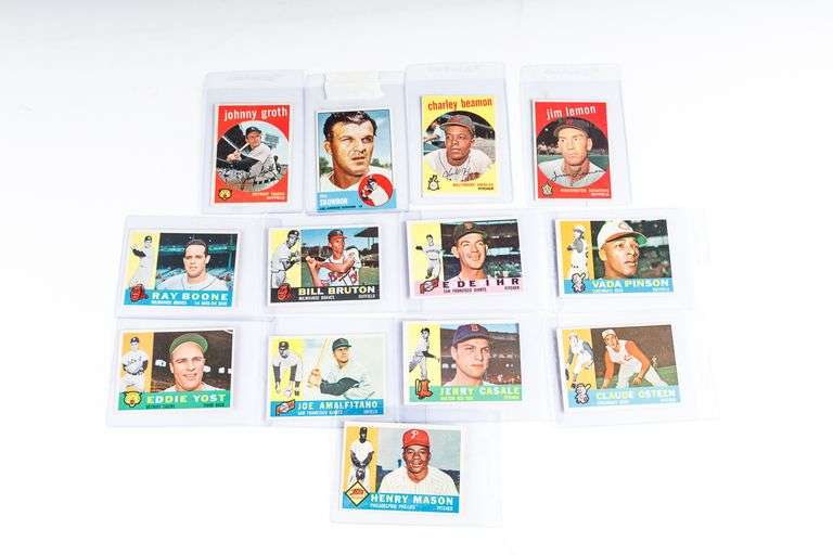 Vintage 1950's Baseball Cards