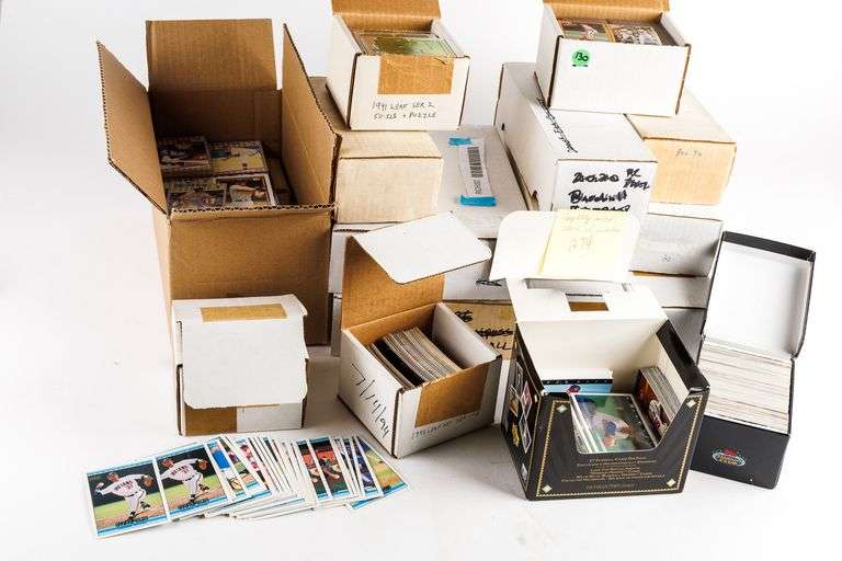 Large Collection of Baseball Cards