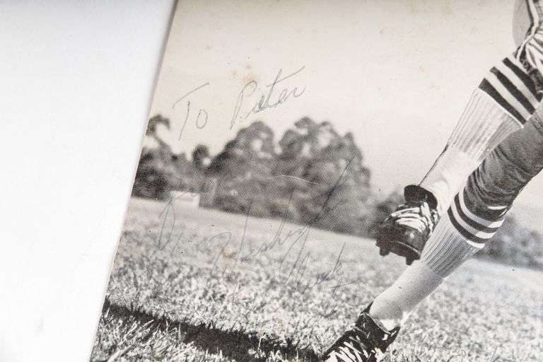 Vic Washington Signed Postcard- San Francisco Forty Niners