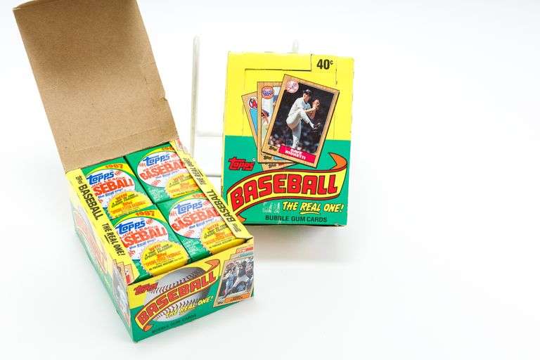 1987 Topps Baseball Cards- Two Boxes