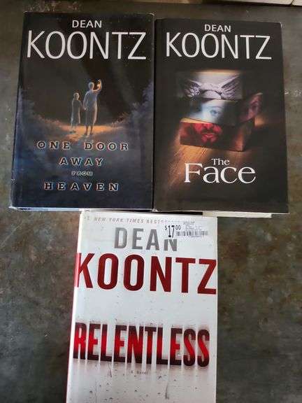 Three Dean Koontz Novels