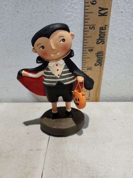 New In Box Lori C Mitchell ESC Santa Claus & Baby Comet Figure