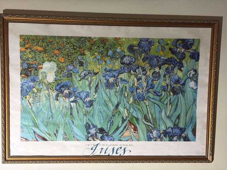 “Irises” by Van Gogh