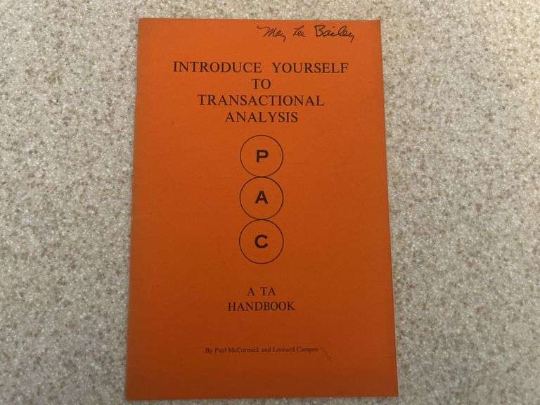 Introduce To Transactional Analysis