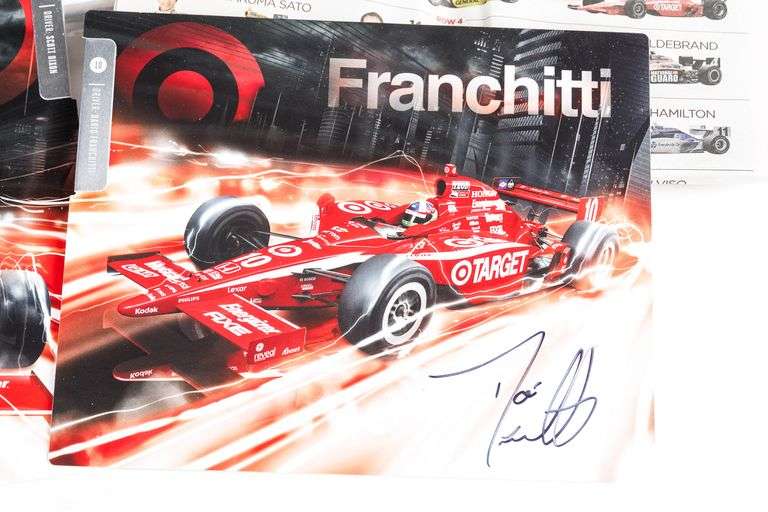 Signed Race Car Memorabilia