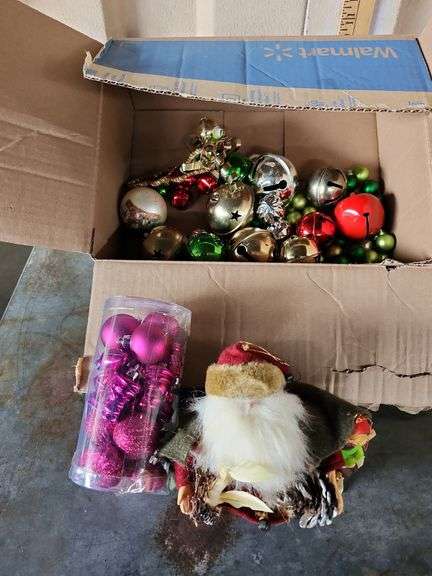 Christmas Ornaments and Bells 1 Made in Hong Kong