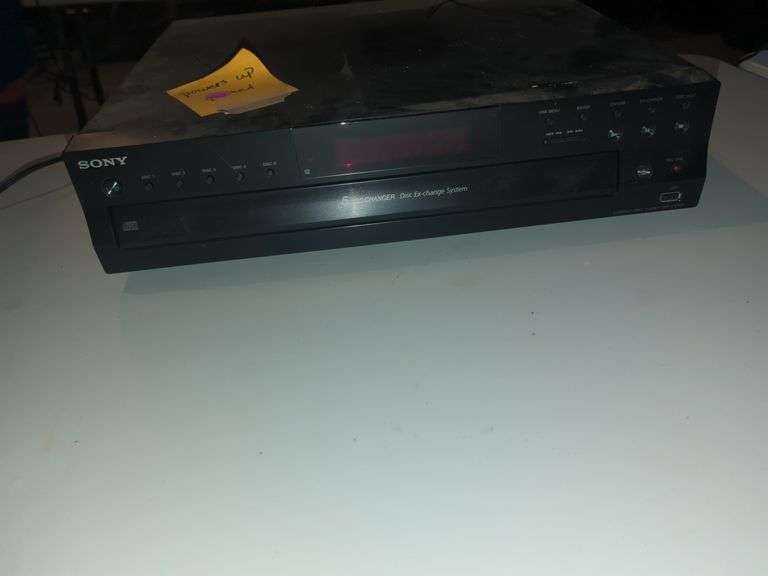 Sony CDP-CE500 5 Disc CD Changer