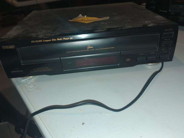 Teac PD-D1200 Compact Disc Multiplier Player