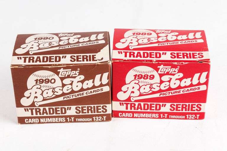 Topps 1989 and 1990 Picture Cards in Box