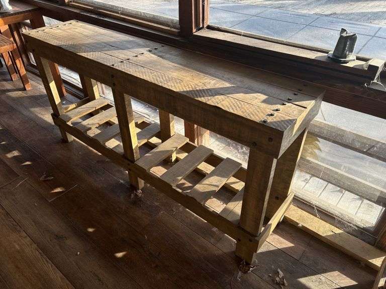 Wood Potting Table