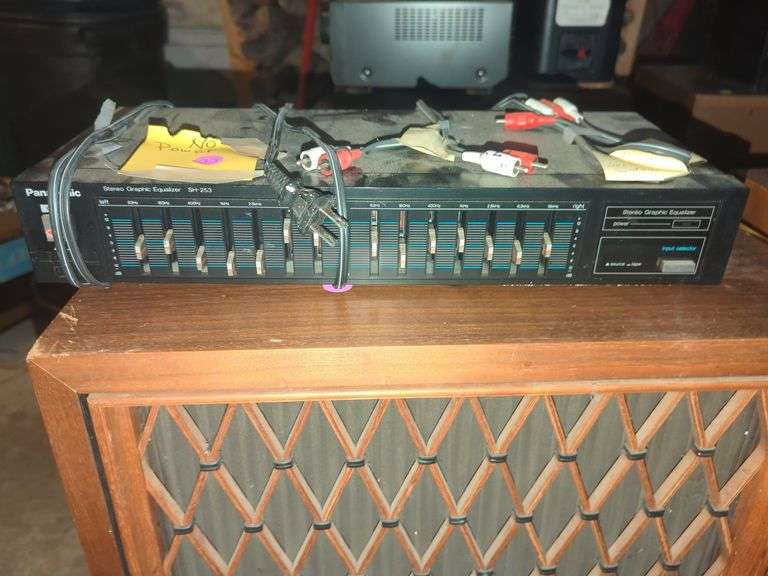 Panasonic Stereo SH-253 Graphic Equalizer