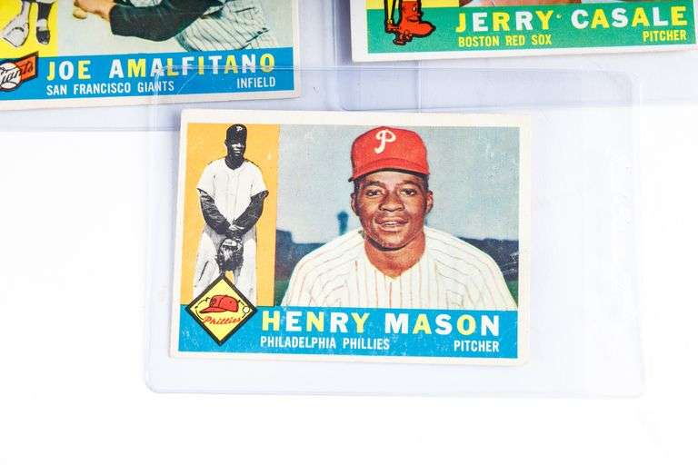 Vintage 1950's Baseball Cards