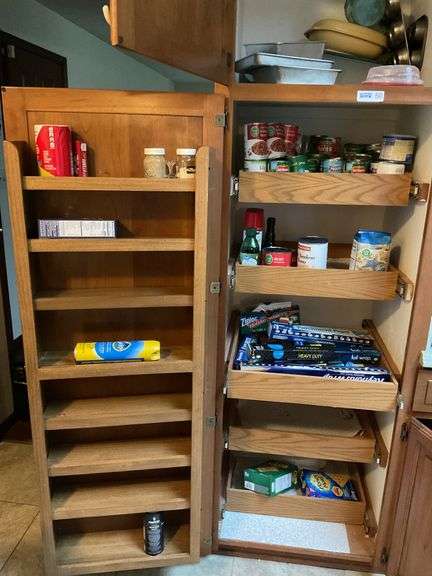 Contents Of Pantry - Good Condition.
