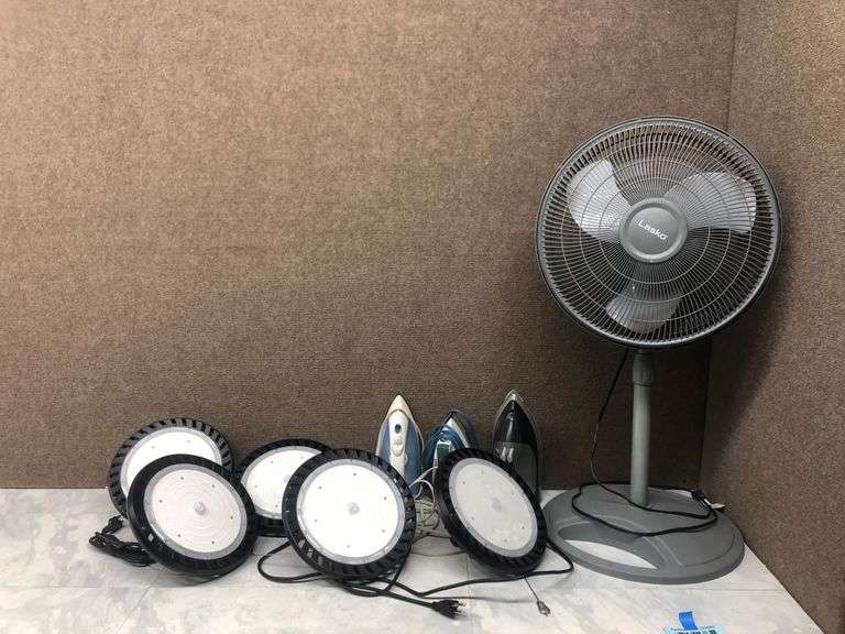 Lights, Irons, Fan