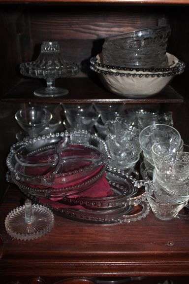 Candlewick Glassware & Punch Cups