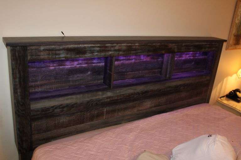 Rustic King Bed