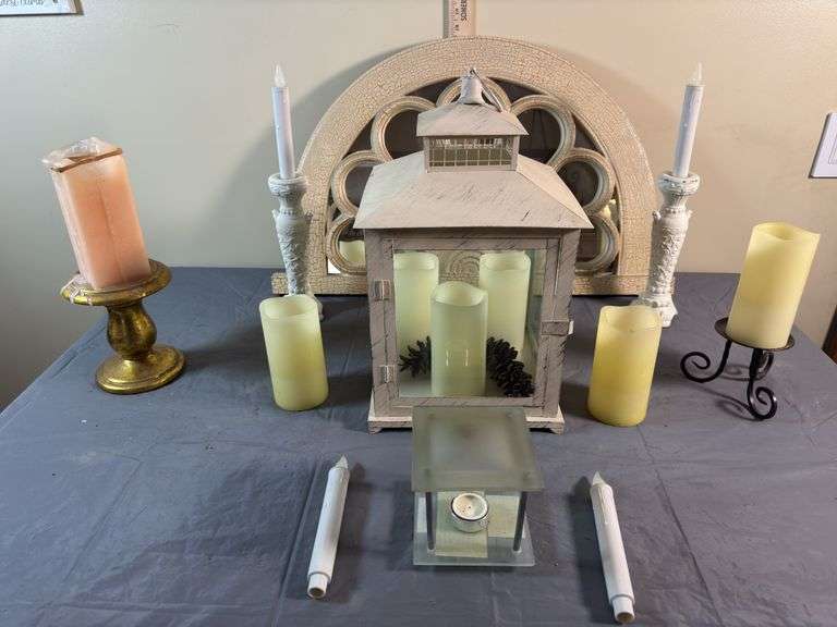 Candles & Shabby Chic Decor