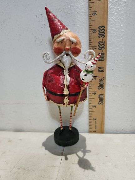 New In Box Lori C Mitchell ESC Mr. Kringle Figure