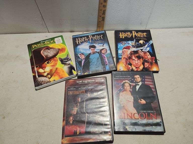 Assorted Movies Both Harry Potter and the Sorcerer's Stone and the Prisoner of Azkaban are missing D