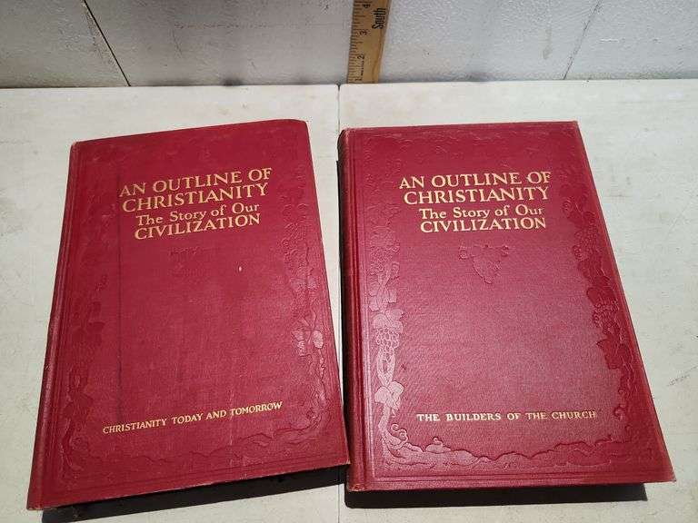 1926 An Outline of Christianity The Story of Our Civilization Volumes 2 and 5