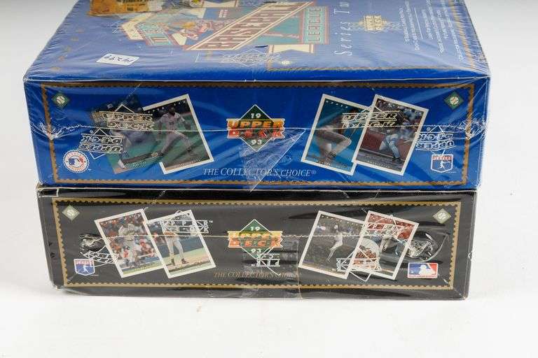Sealed 1993 Upper Deck Series I and Series II Baseball Cards