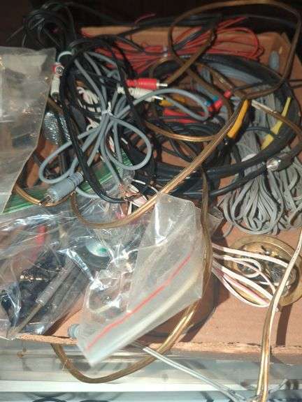Collection of Various Audio Cables