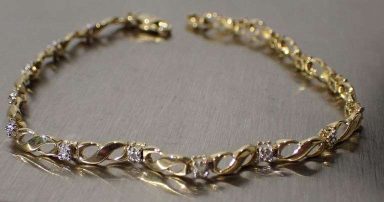 7" 10k Gold Bracelet (3.45g)