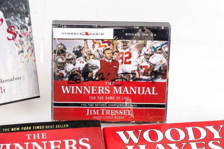 The Ohio State Buckeyes- Urban Meyer Book,Tressel Signed Books and More