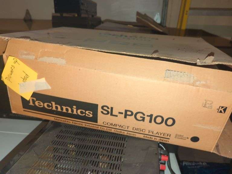 Techinics SL PG100 Compact Disc Player