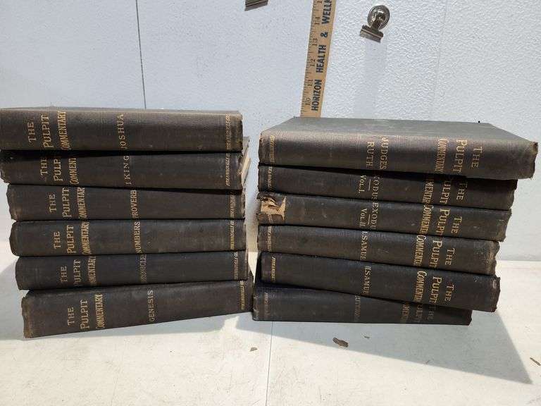 Funk and Wagnalls Co The Pulpit Commentary Books Published Between 1880-1884 Deuteronomy, Numbers, I