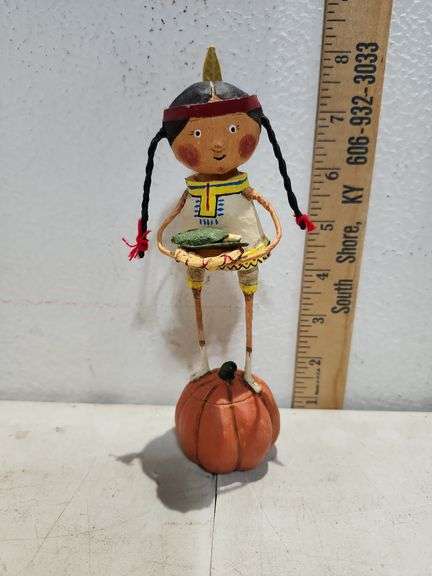 New Lori C Mitchell ESC Indian Princess Figure