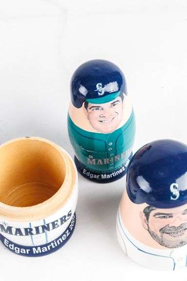 Signed Edgar Martinez Baseball and Collectibles