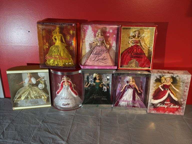 Holiday Barbies
