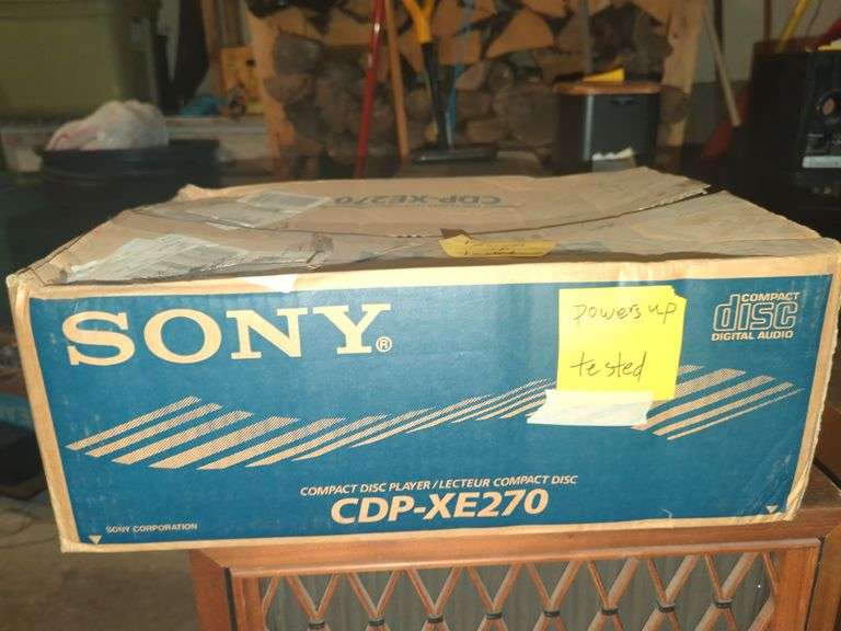 Sony CDP-XE270 Compact Disc Player