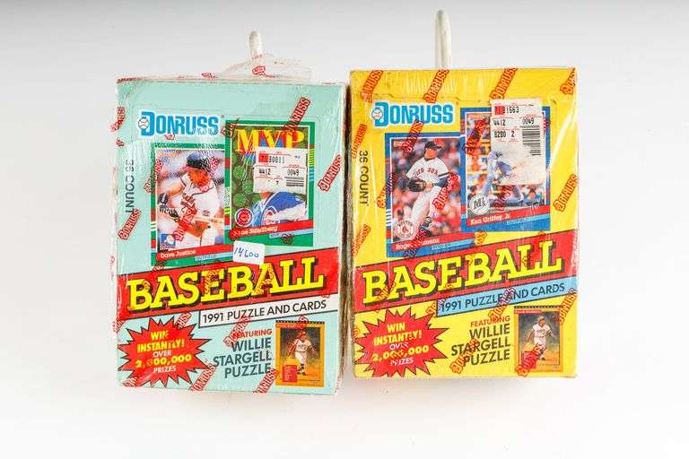Donruss 1991 Puzzle and Cards- Series 1 and 2