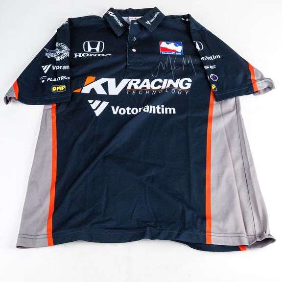 Mario Moraes Race Car Driver Signed Jersey