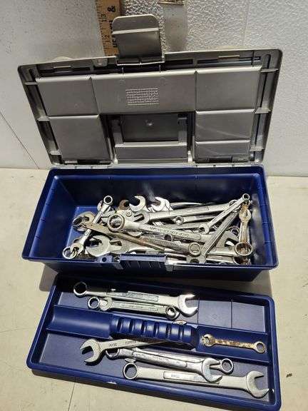 Plastic Renegade Toolbox with Assorted Wrenches
