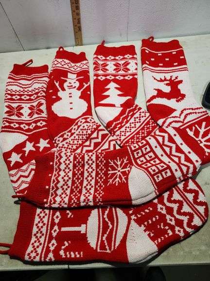 6 Christmas Stockings