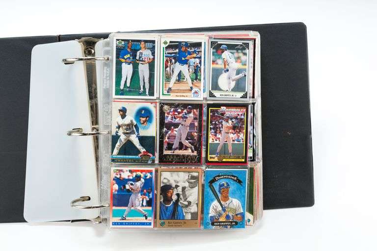 1990's Baseball Player Sets- Dave Justice, Griffey, Bo Jackson, More