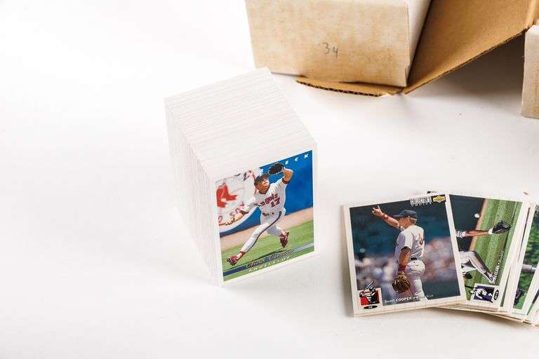 Large Group 1993 and 1994 Upper Deck Series I and II Baseball Cards