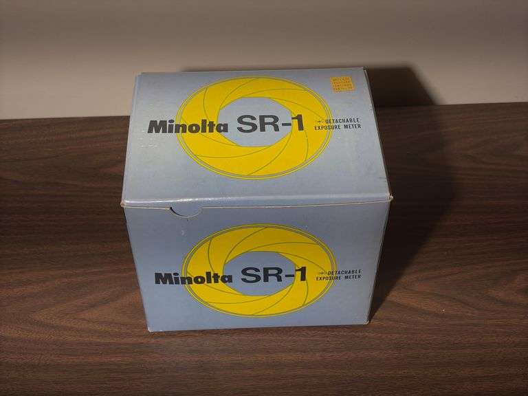 Minolta SR1 Camera in Box - Auction Ohio