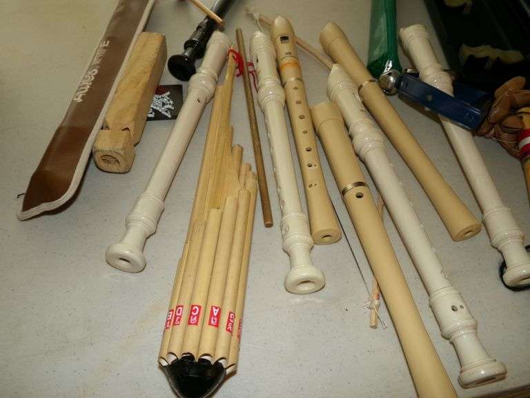 Kalimba, Numerous Recorders, Maracas