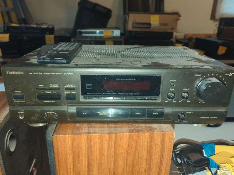 Technics Model SA-GX170 Stereo Receiver