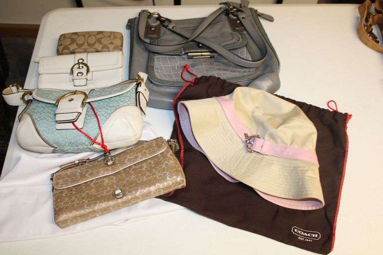 Coach Purses, Accessories & Hats