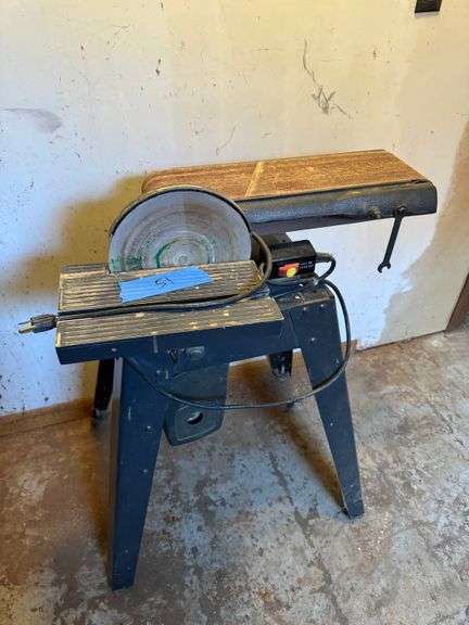 Stand up Belt and Disc Sander - Auction Ohio